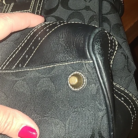 SOLD**Coach Hampton Vintage Carryall Shoulde Satchel EUC - Picture 14 of 15